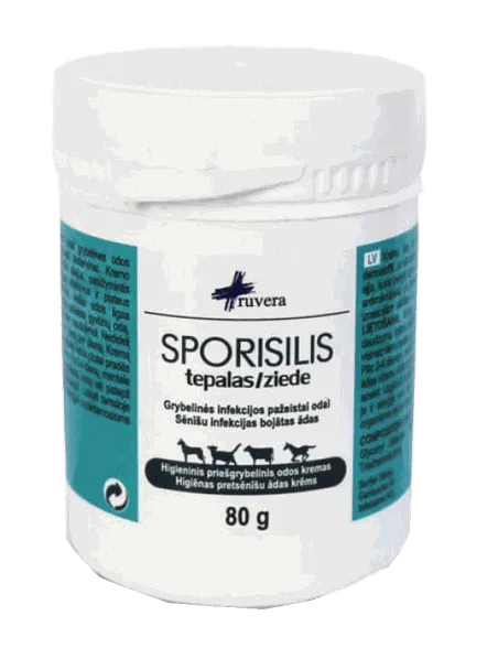 Ruvera Sporisilis Ziede, 80 g