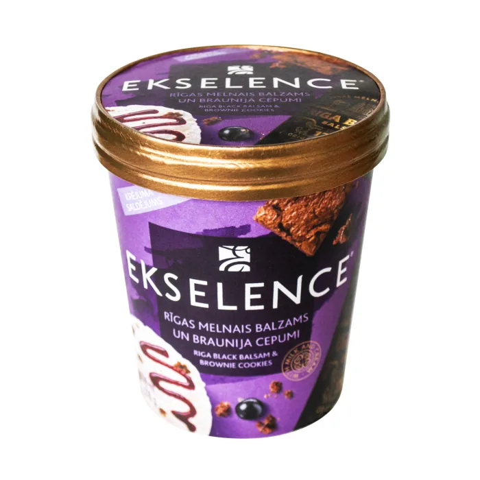 SALDĒJUMS EKSELENCE AR LIĶIERA GARŠU, UPEŅU PIEDEVU, BRAUNIJA CEPUMIEM UN RĪGAS MELNO BALZAMU 500ML/270G
