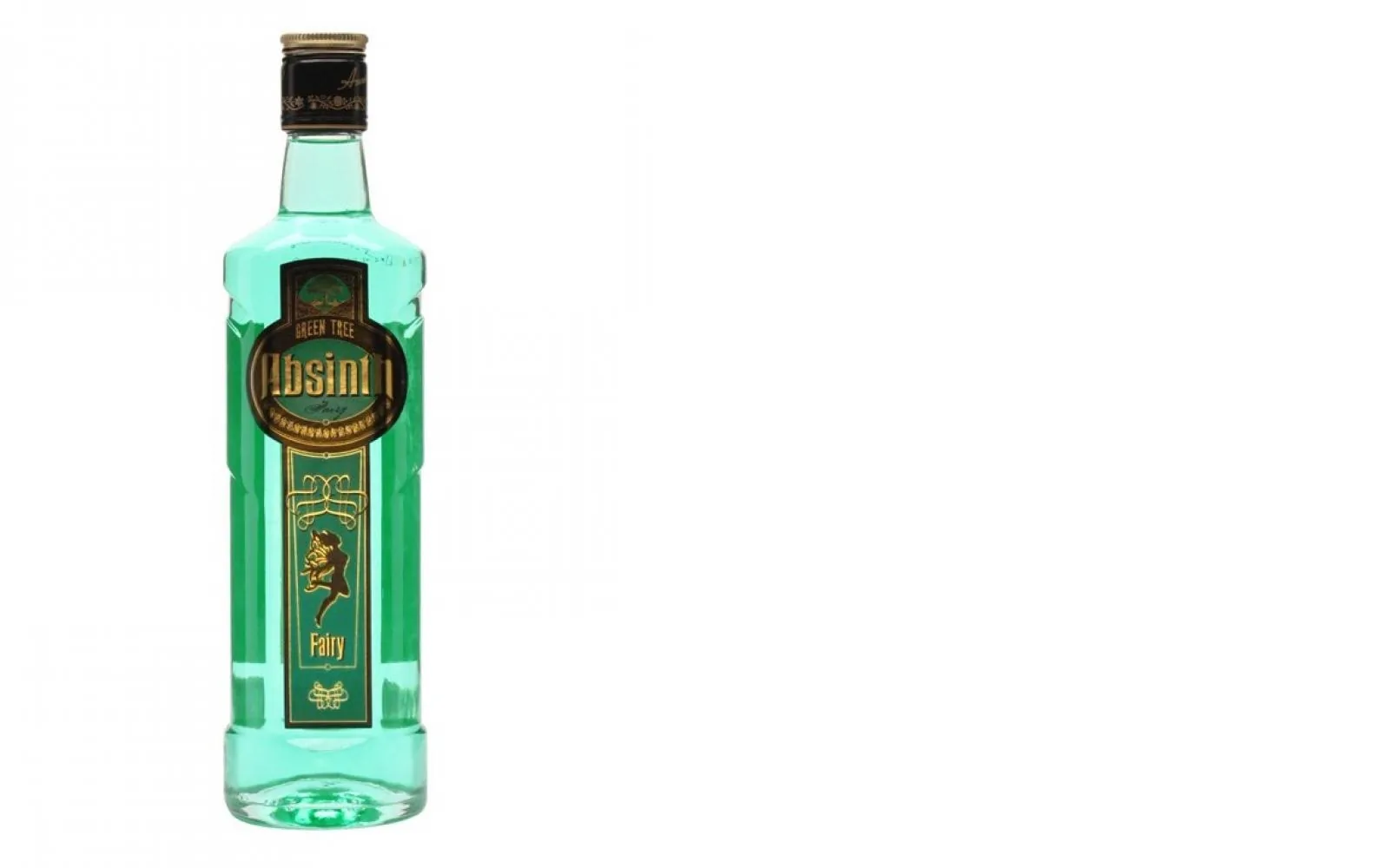 Absints green fairy green tree, 70%, 0,7 l