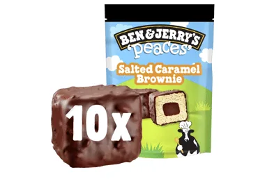 SALDĒJUMS SALTED CARAMEL BROWNI BEN&JERRY'S 10X15G