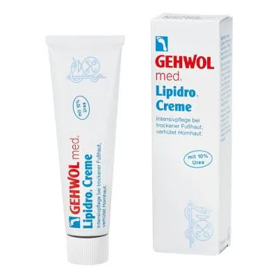 Gehwol Med Lipidro krēms sausas un jutīgas pēdu un kāju ādas kopšanai 125 ml