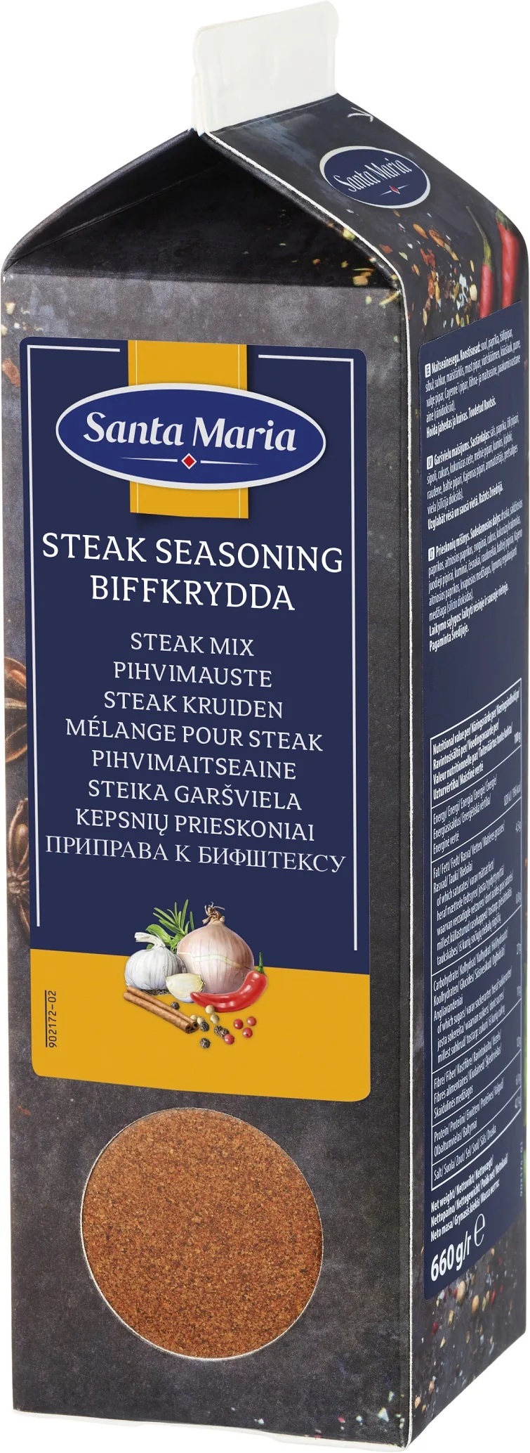 STEIKA GARŠVIELA 660 G, SANTA MARIA, TETRAPAKA
