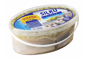SIĻĶU FILEJA MĀJAS GAUMĒ DELIKATESES 500G