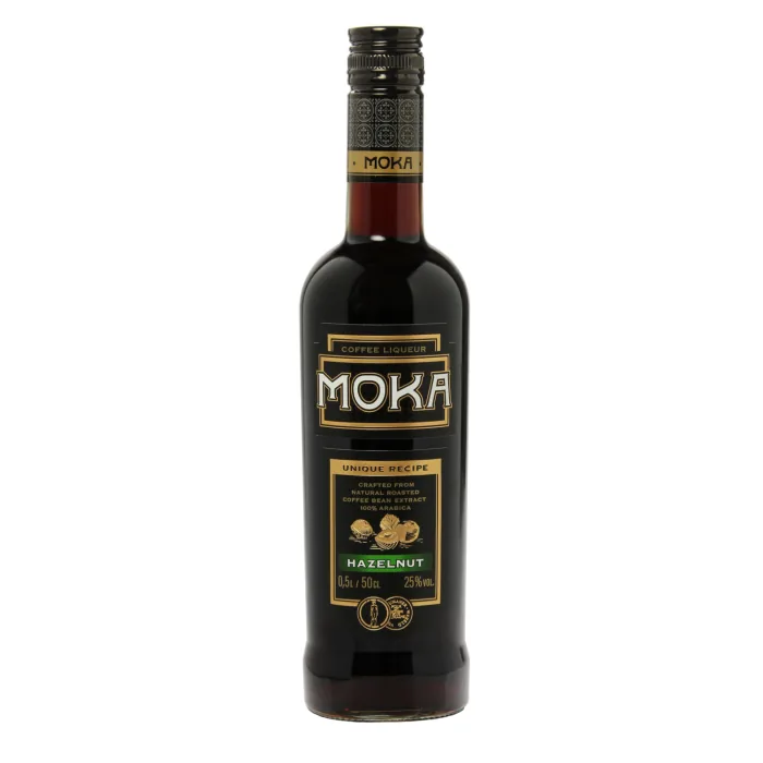 Liķieris Moka lazdu riekstu 25% 0,5 l