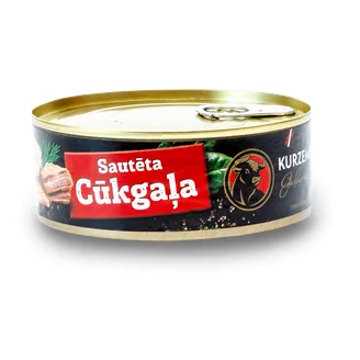 KONSERVI KGS CŪKGAĻA SAUTĒTA 250G