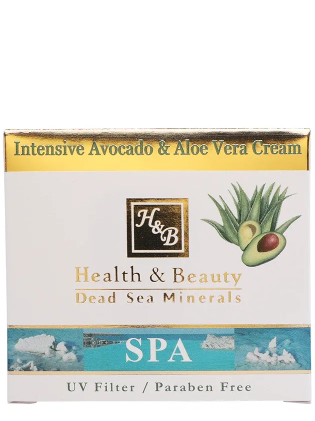 H&B sejas krēms ar avokado un aloe, 50 ml