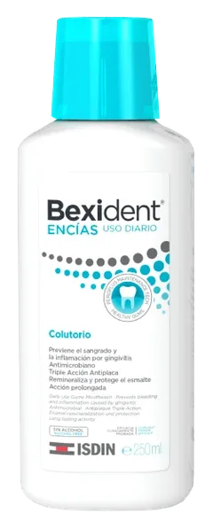 Isdin Bexident mutes skalojamais līdzeklis, 250 ml