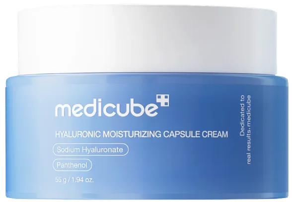 Medicube Hyaluronic Moisturizing Capsule sejas krēms, 55 g