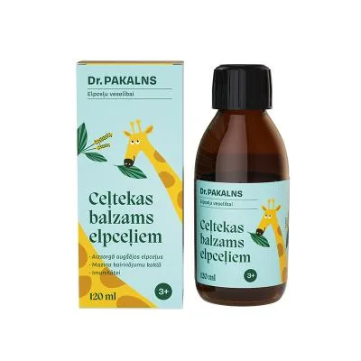 Dr.Pakalns ceļtekas balzams elpceļiem 120 ml