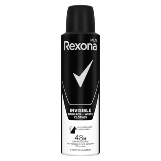 DEZODORANTS REXONA BLACK&WHITE IZSMIDZ.VĪR.150ML