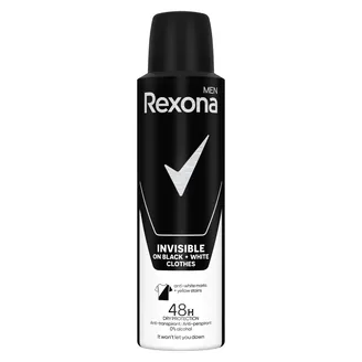 DEZODORANTS REXONA BLACK&WHITE IZSMIDZ.VĪR.150ML
