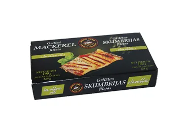GRILĒTAS MAKRELES FILEJAS OLĪVEĻĻĀ 190G