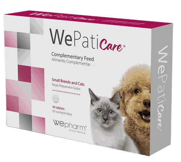 Wepharm Wepaticare Mazo šķirņu suņiem un kaķiem tabletes, 30 gab.