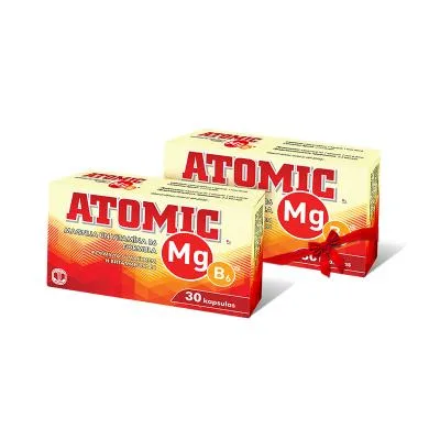 Atomic mg B6 kapsulas N30 1+1