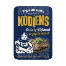 CŪKGAĻAS STEIKS RĪGAS MIESNIEKS AR ĶIPLOKIEM 500G