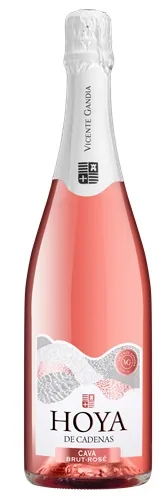 Игристое вино Hoya de Cadenas Rose Brut 12%, 0,75 л