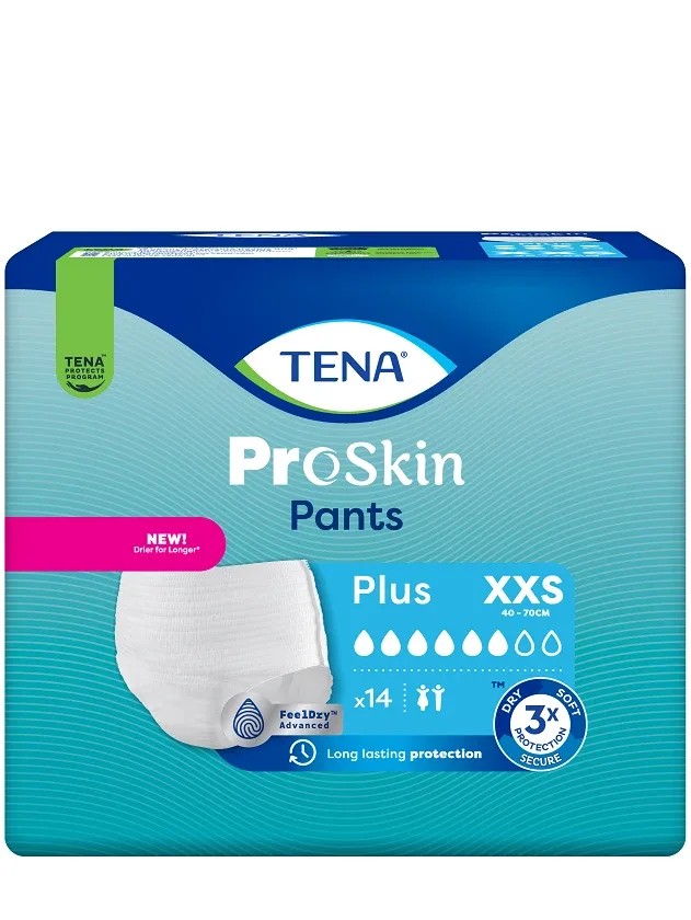 Трусы для недержания TENA Pants Plus XXS, 14 шт.