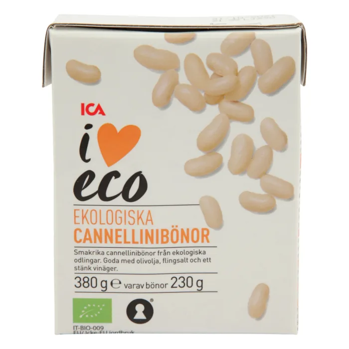 PUPIŅAS I LOVE ECO CANNELLINI 380G/230G