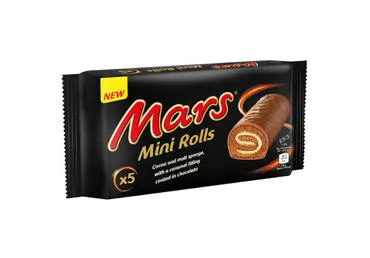 BISKVĪTA RULLĪŠI MINI MARS 150G