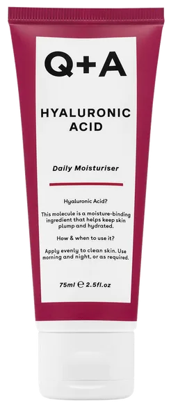 Q+A Hyaluronic Acid Daily mitrinātājs, 75 ml