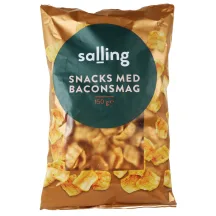 ČIPSI SALLING AR BEKONA GARŠU 150G