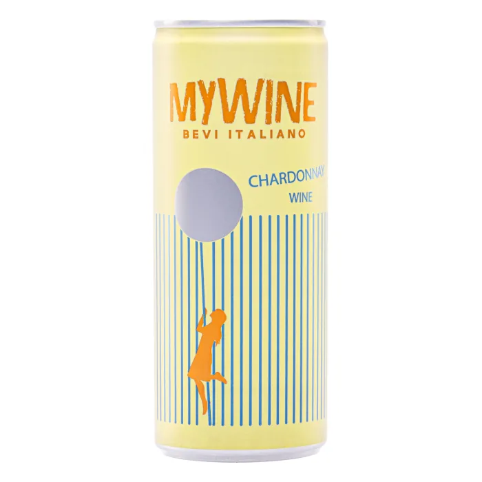 BALTVĪNS MYWINE CHARDONNAY SAUSS 12% 250ML