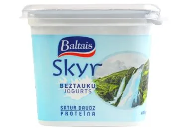 JOGURTS BALTAIS SKYR ISLANDES BEZ PIEDEVĀM 400G