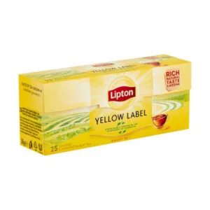 TĒJA LIPTON YELLOW LABEL MELNĀ 25TM 50G