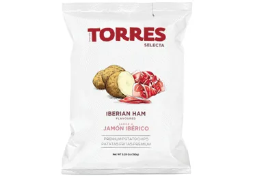 KARTUPEĻU ČIPSI TORRES AR IBĒRIJAS ŠĶIŅĶA GARŠU 150G