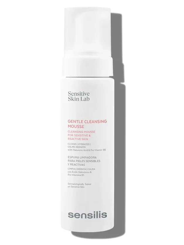 Sensilis Gentle Cleansing Mousse attīrošas putas jūtīgai ādai, 200 ml