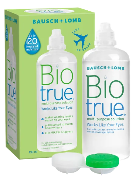 Biotrue šķīdums kontaktlēcām, 100 ml