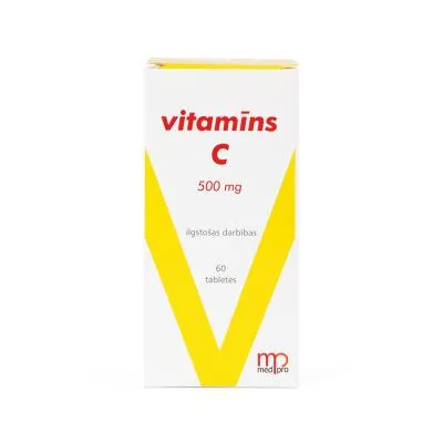 Medpro C vitamīns 500 mg tabletes N60