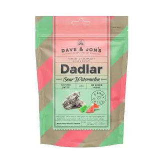 DATELES DAVE&JON'S AR SOUR WATERMELON GARŠU 125G