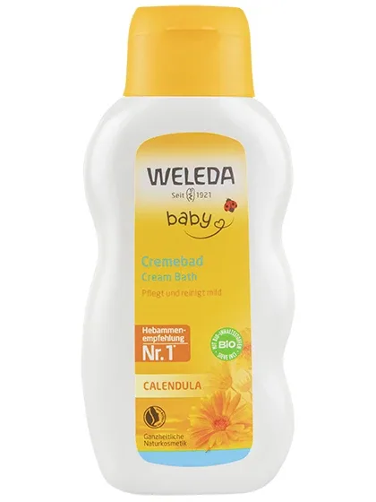 Weleda Baby kliņģerīšu vannas krēms - bērniem, 200 ml