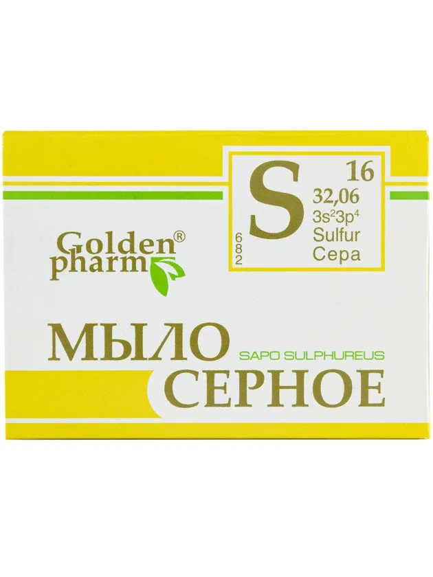 Golden pharm ziepes ar sēru, 70 g