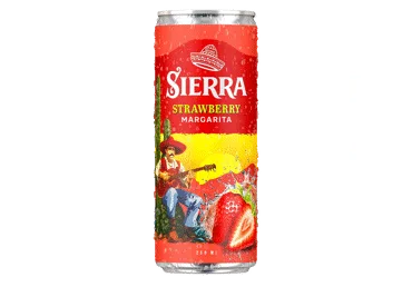Алкогольный коктейль Sierra Strawberry 6%, 0,25 л