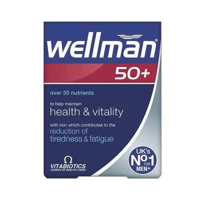 Wellman 50+ tabletes N30