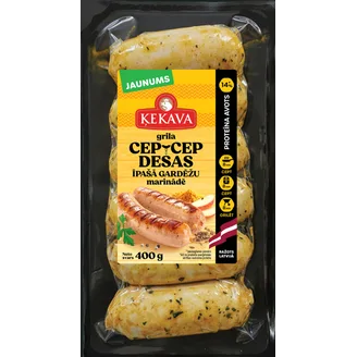 GRILA DESAS ĶEKAVA CEP-CEP CĀĻA ĪPAŠĀ GARDĒŽU MARINĀDĒ 400G