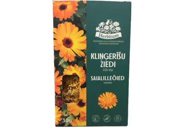 ZĀĻU TĒJA HERBITUM KLIŅĢERĪŠU ZIEDI 30G