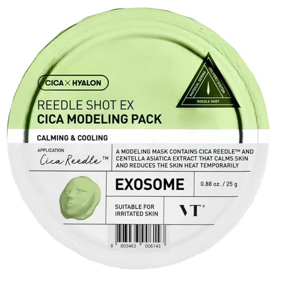 Маска для лица VT Cosmetics Reedle Shot EX Cica Modeling Pack, 25 г
