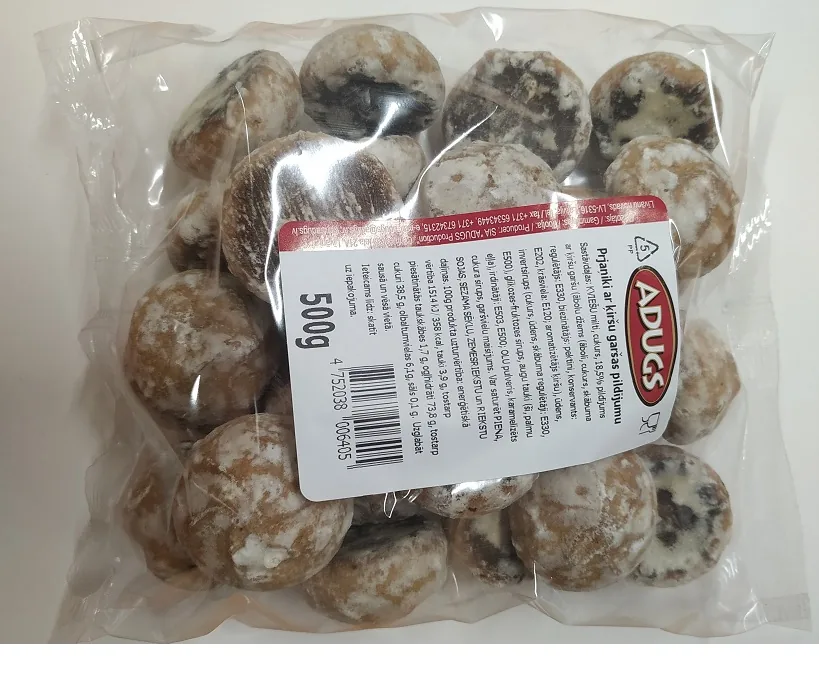 PRJAŅIKI ADUGS AR ĶIRŠU GARŠAS PILDĪJUMU, 500G
