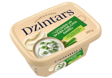 KAUSĒTAIS SIERS DZINTARS LOCIŅU-SKĀBĀ KRĒJUMA 200G