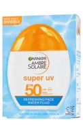 AMBRE SOLAIRE SUPER UV ATSVAIDZINOŠS SEJAS ŪDENS FLUĪDS SPF50, 40ML