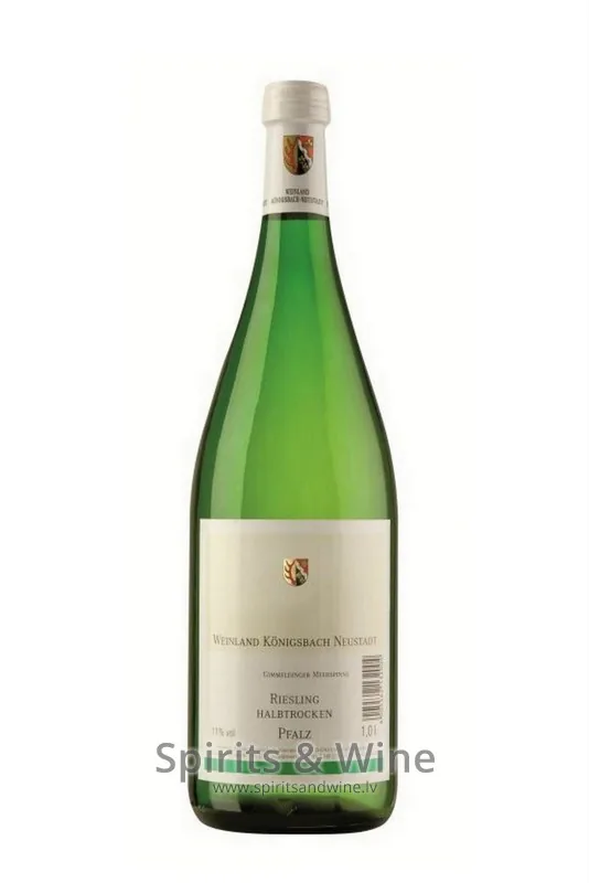 Белое вино Gimmeldinger Meerspinne Riesling Halbtrocken QBA