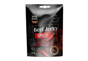 LIELLOPU GAĻAS UZKODA BEEF JERKY SPICY WELL DONE 40G