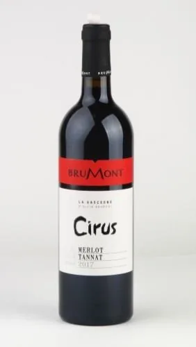 Красное вино Cirus Rouge Merlot Tannat, сухое, 12,5%-14%, 0,75 л