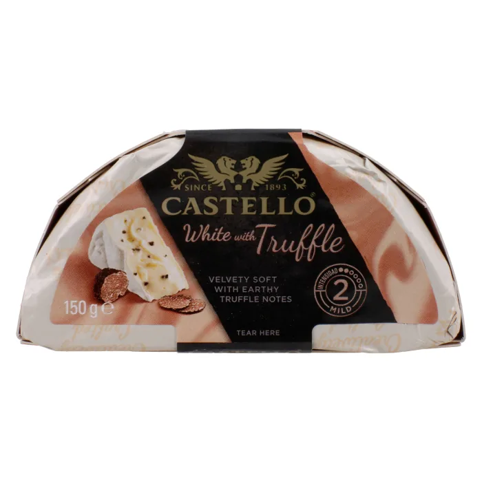 BALTAIS SIERS CASTELLO AR TRIFELĒM 150G