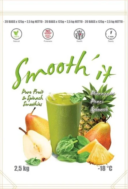 SALDĒTS AUGĻU MAISĪJUMS SMOOTH`IT, 2.5KG