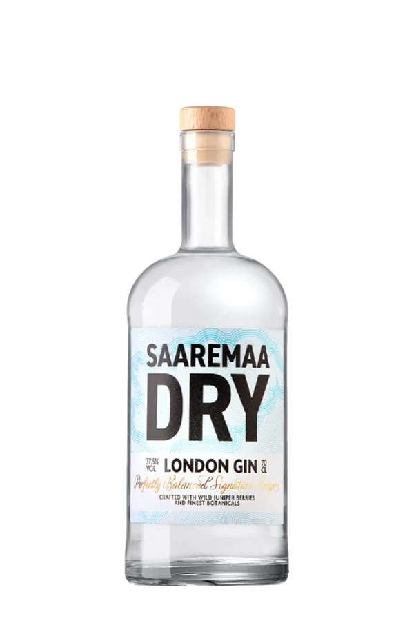 DŽINS SAAREMAA DRY GIN 37.5% 0.7L