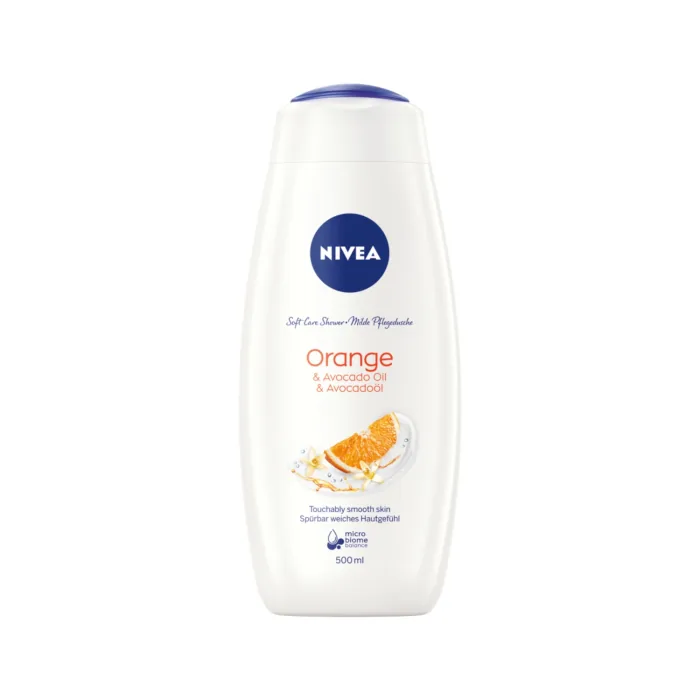 DUŠAS ŽELEJA NIVEA CARE&ORANGE 500ML